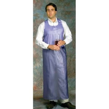 KEYSTONE SAFETY 6 Mil PVC Apron W/ Die Cut Edge, White, 35" x 50", 12/Bag AP-PVC-6DC-3550-WH-1BG